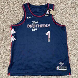 Nike Men’s Philadelphia 76ers James Harden City Edition 2023/24 Jersey, Size XXL